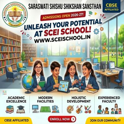 Banner : SARASWATI SHISHU SHIKSHAN SANSTHAN